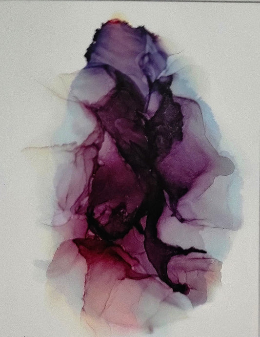 Abstract landscape Artwork 16 x 20 'Syngery'